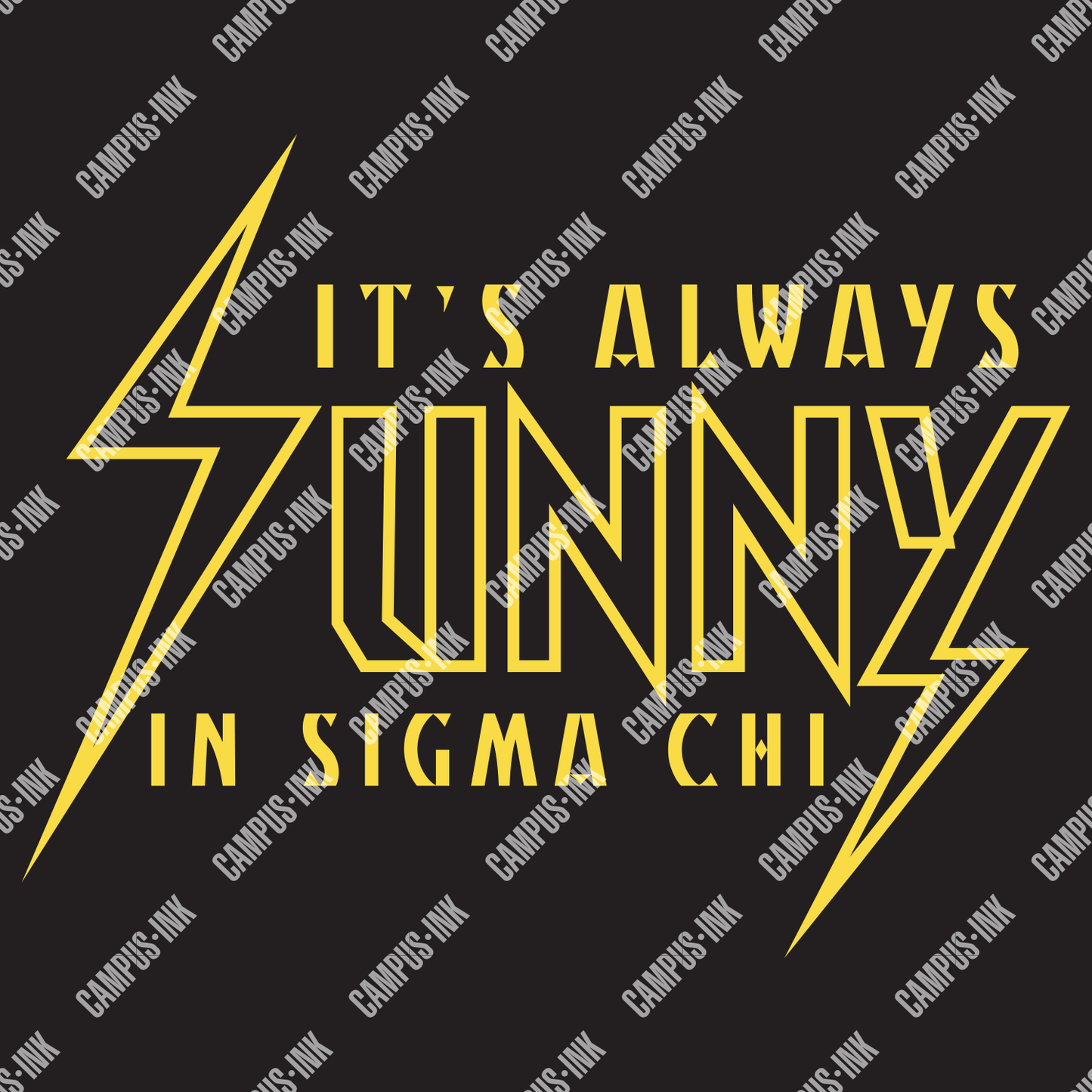 Sigma Chi It's Always Sunny In Design - Sigma Chi Fraternity