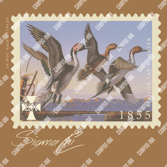 Sigma Chi Duck Stamp Design - Sigma Chi Fraternity