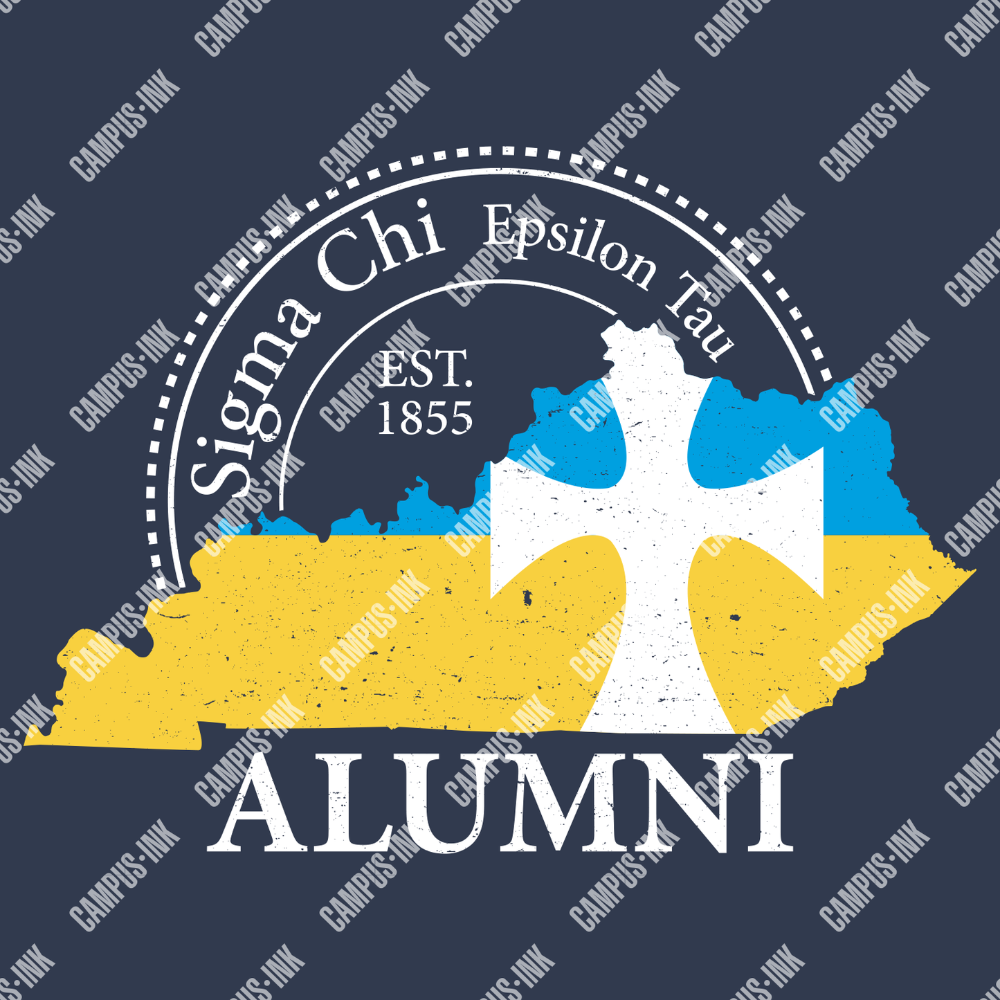 Sigma Chi State Outline Design - Sigma Chi Fraternity
