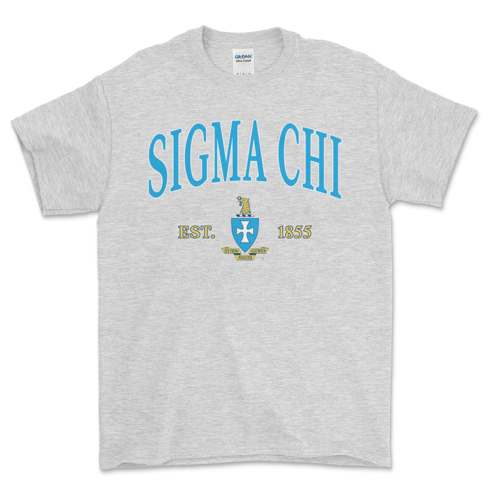 Sigma Chi Vintage Crest T-Shirt