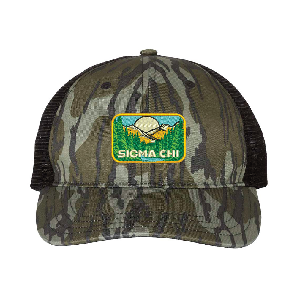 OUTDOORS COLLECTION: Sigma Chi Army Trucker Hat