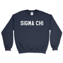  Sigma Chi College Block Crewneck Sweatshirt