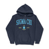 Sigma Chi Vintage Crest Hoodie (Navy)