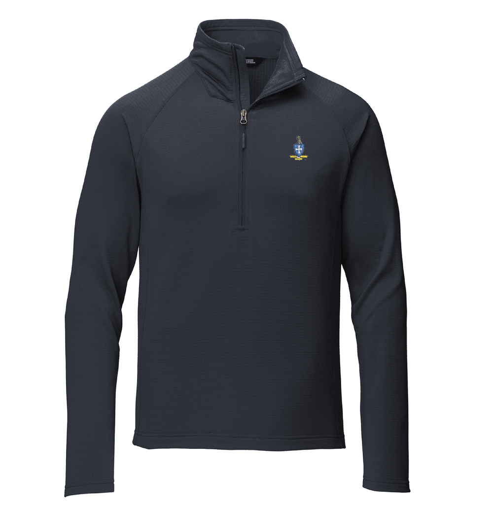 Sigma Chi Executive Crest Mountain Peaks 1/4-Zip Fleece by The North Face