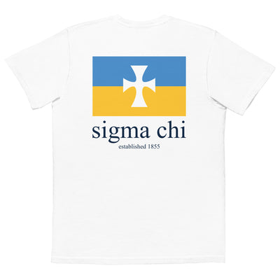 Sigma Chi Pocket Flag T-Shirt