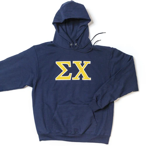 Sigma Chi Letters Hoodie